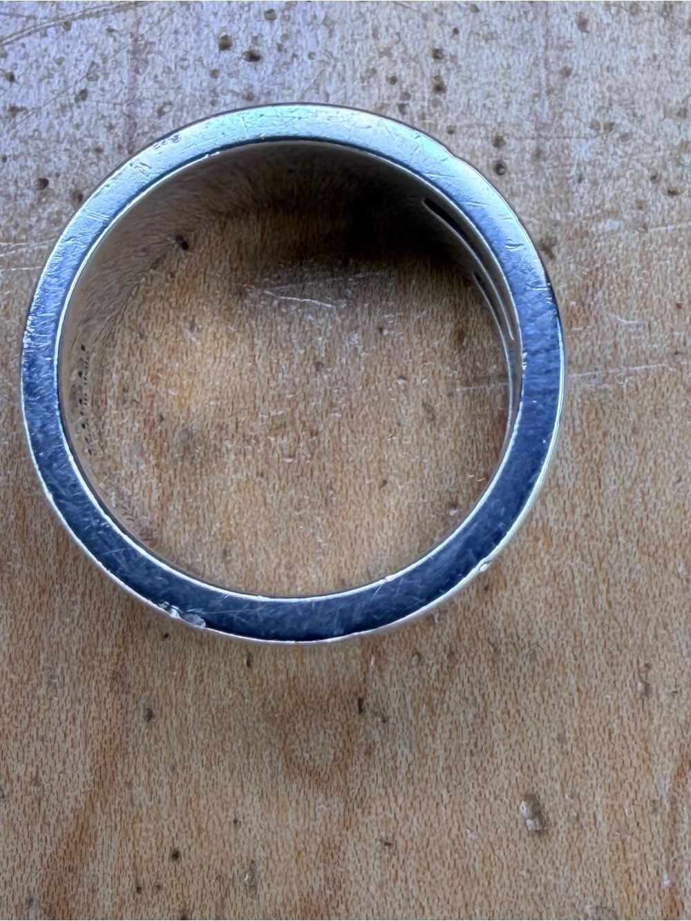 GUCCI Men’s Silver ring Silver size 5.5 - Picture 4 of 4